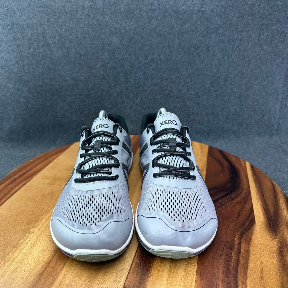 Xero HFS II Mens Size 9.5 Gray Black Barefoot Minimalist Running Walk Gym Shoes - Picture 4 of 12